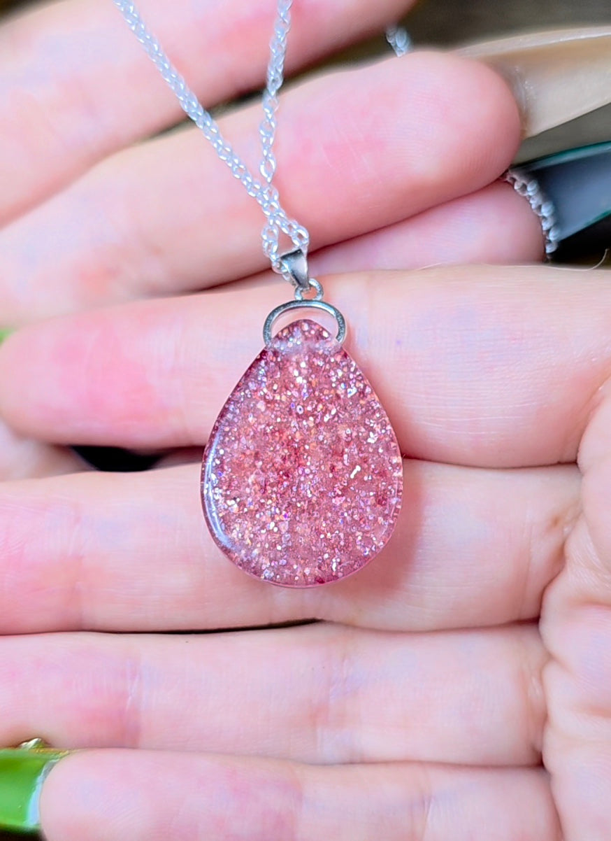 Strawberry Quartz Pendant