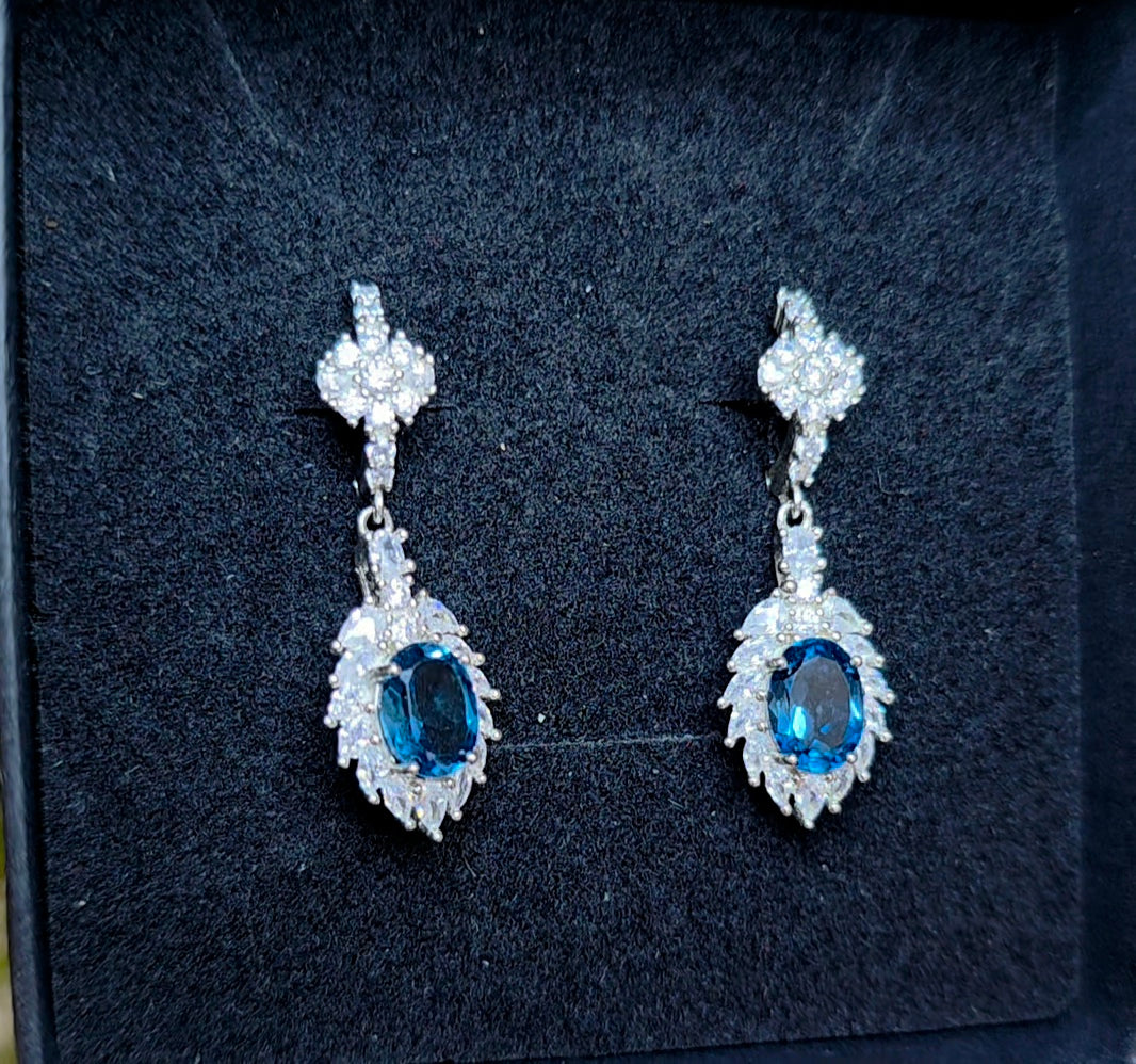 London Blue Topaz Earrings