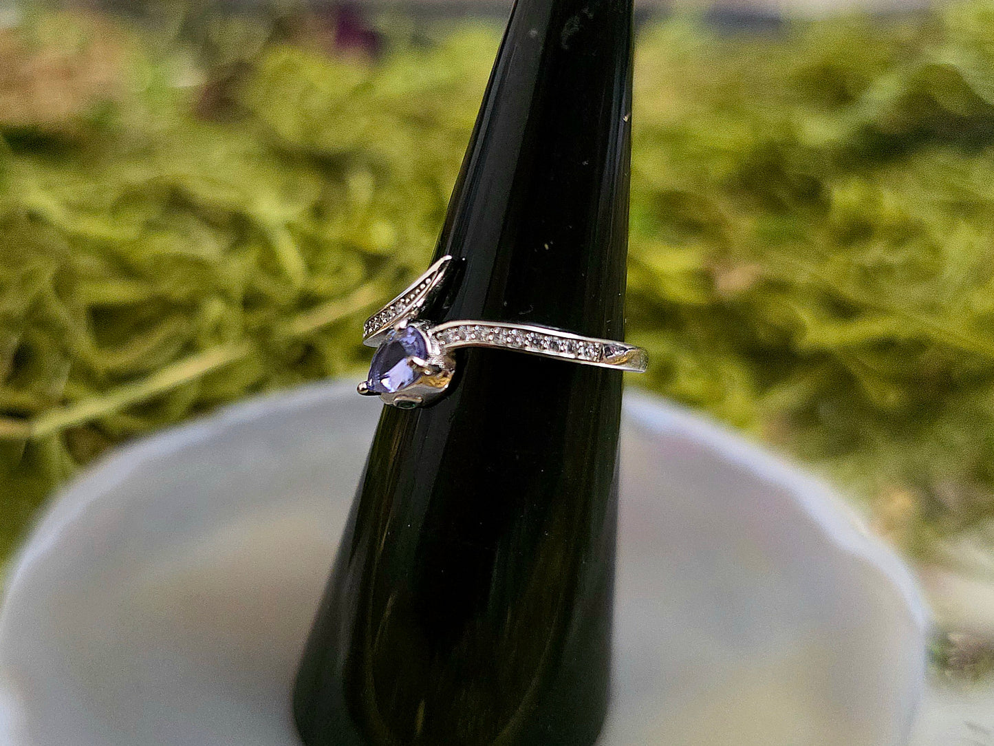 Tanzanite Snake Ring A