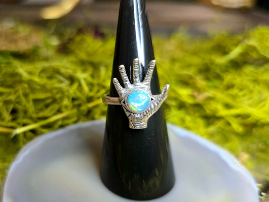 Witch's Hand Opal Ring