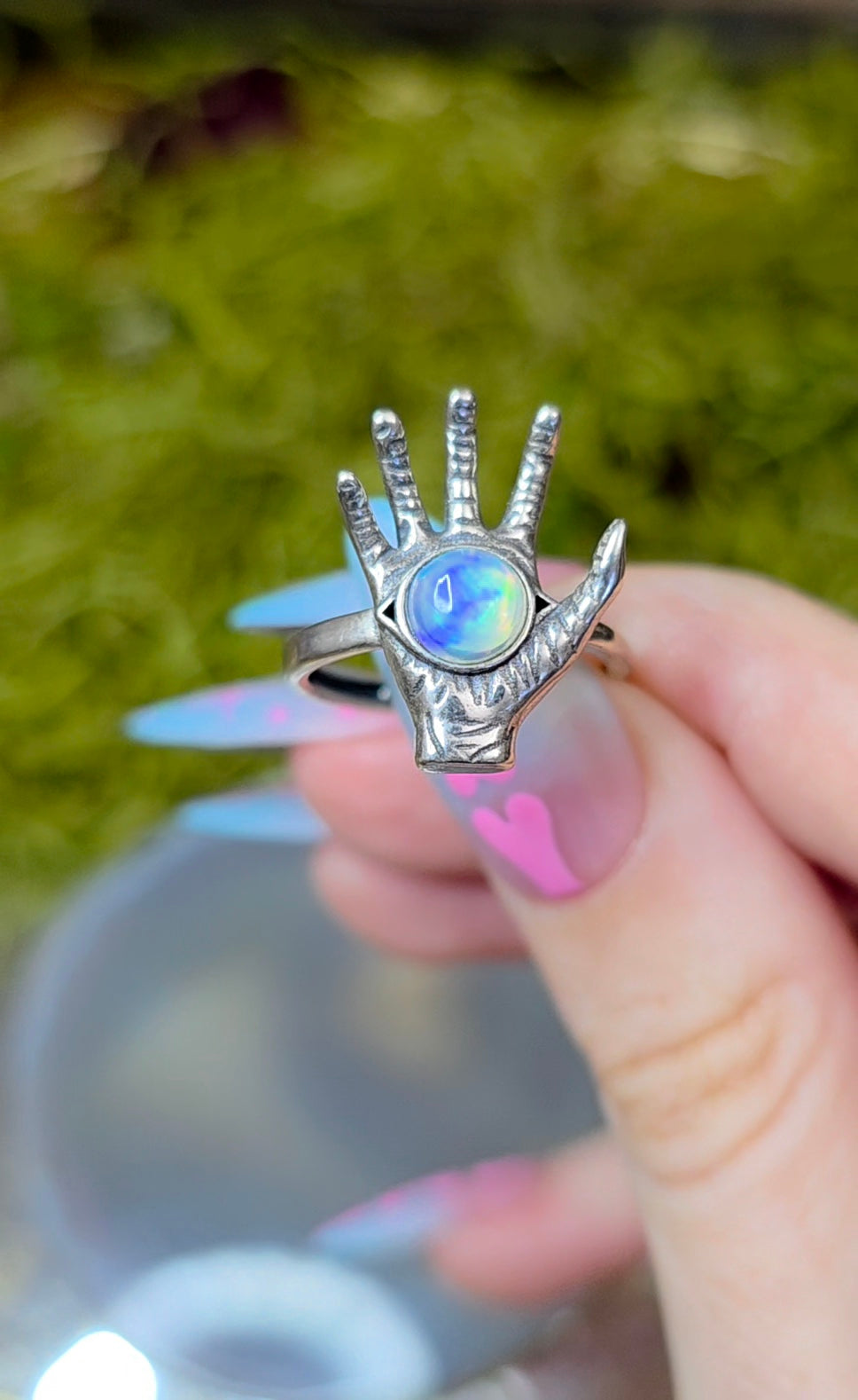 Witch's Hand Opal Ring