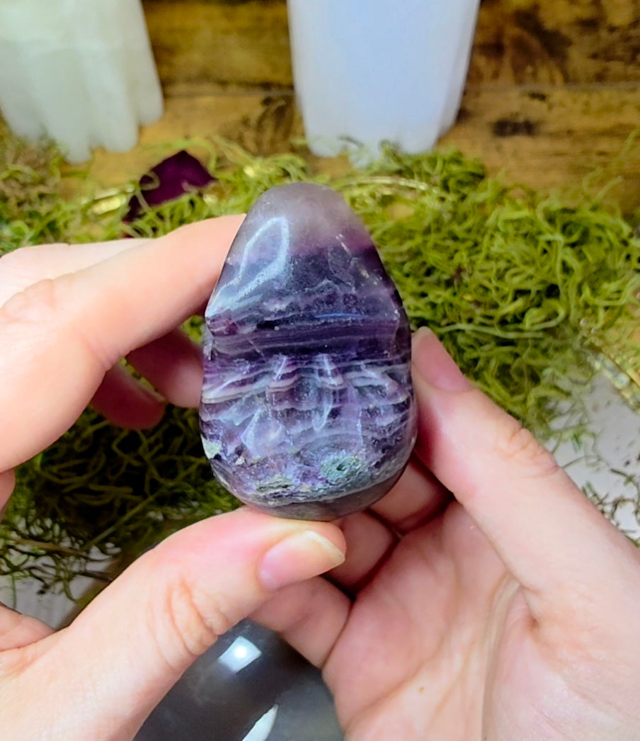 Root Fluorite Skull A