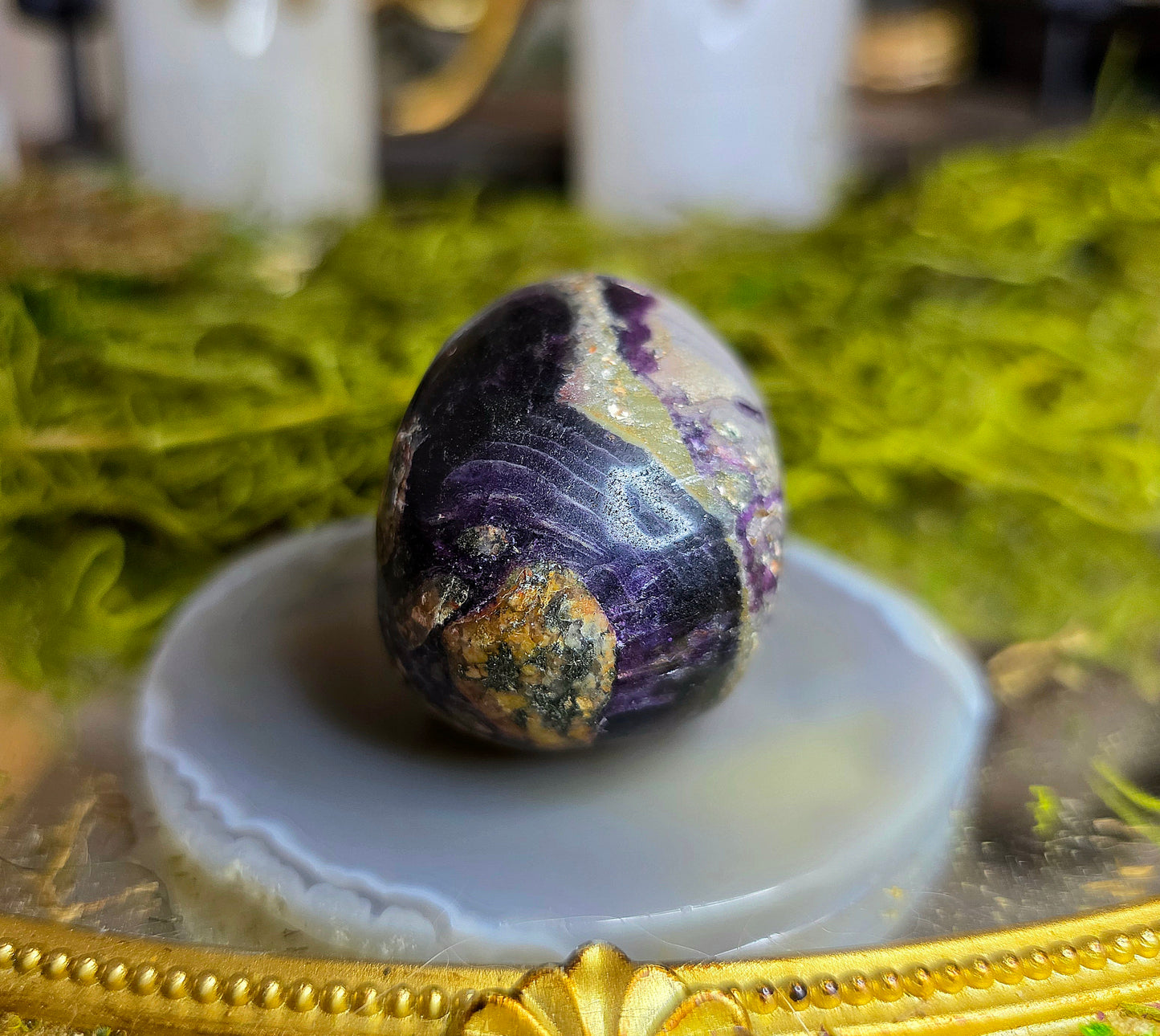 Root Fluorite Skull B