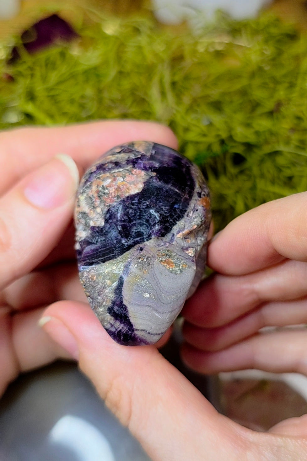 Root Fluorite Skull B