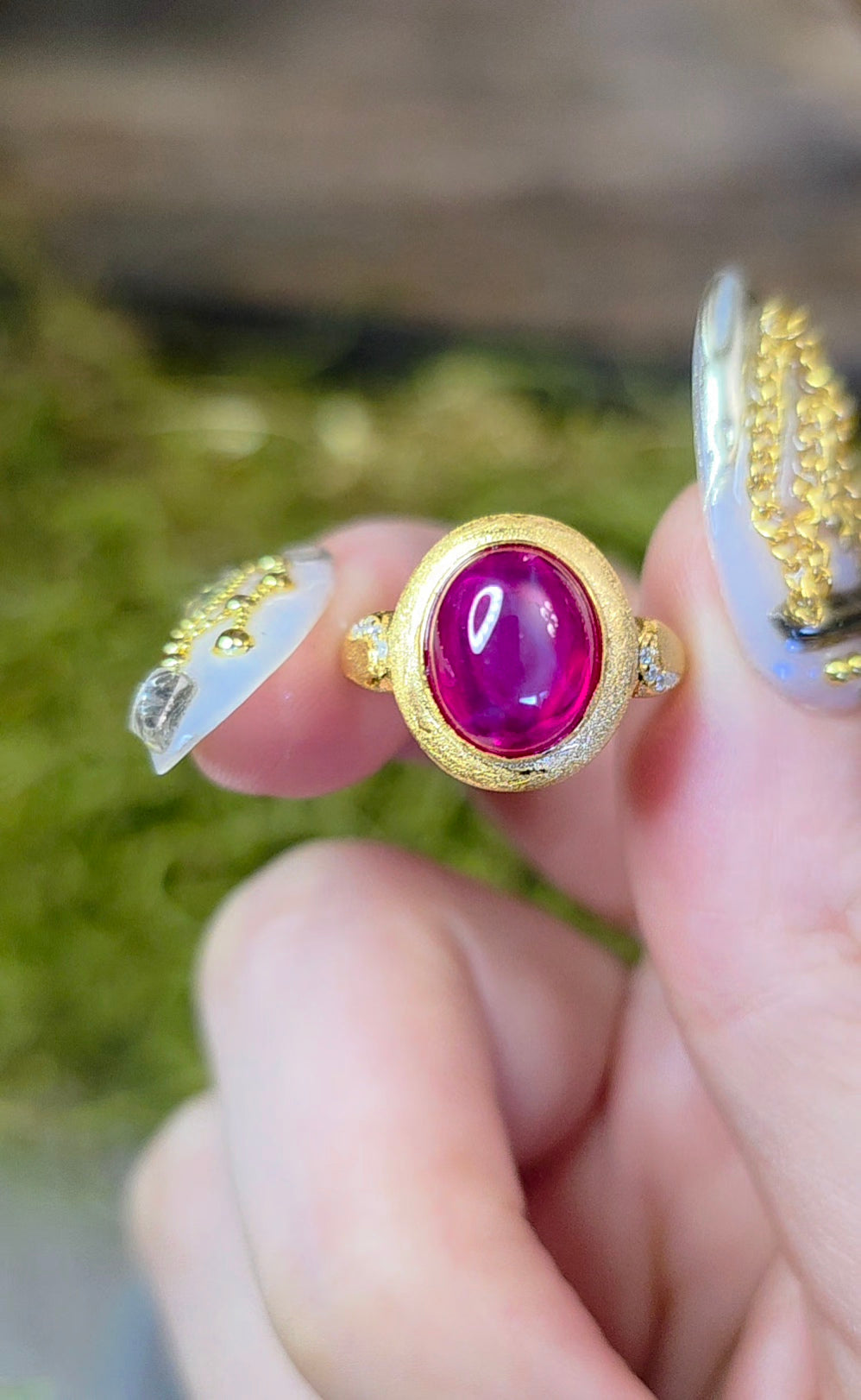 Golden Ruby Ring B