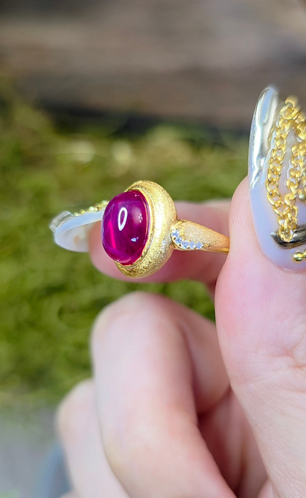 Golden Ruby Ring B