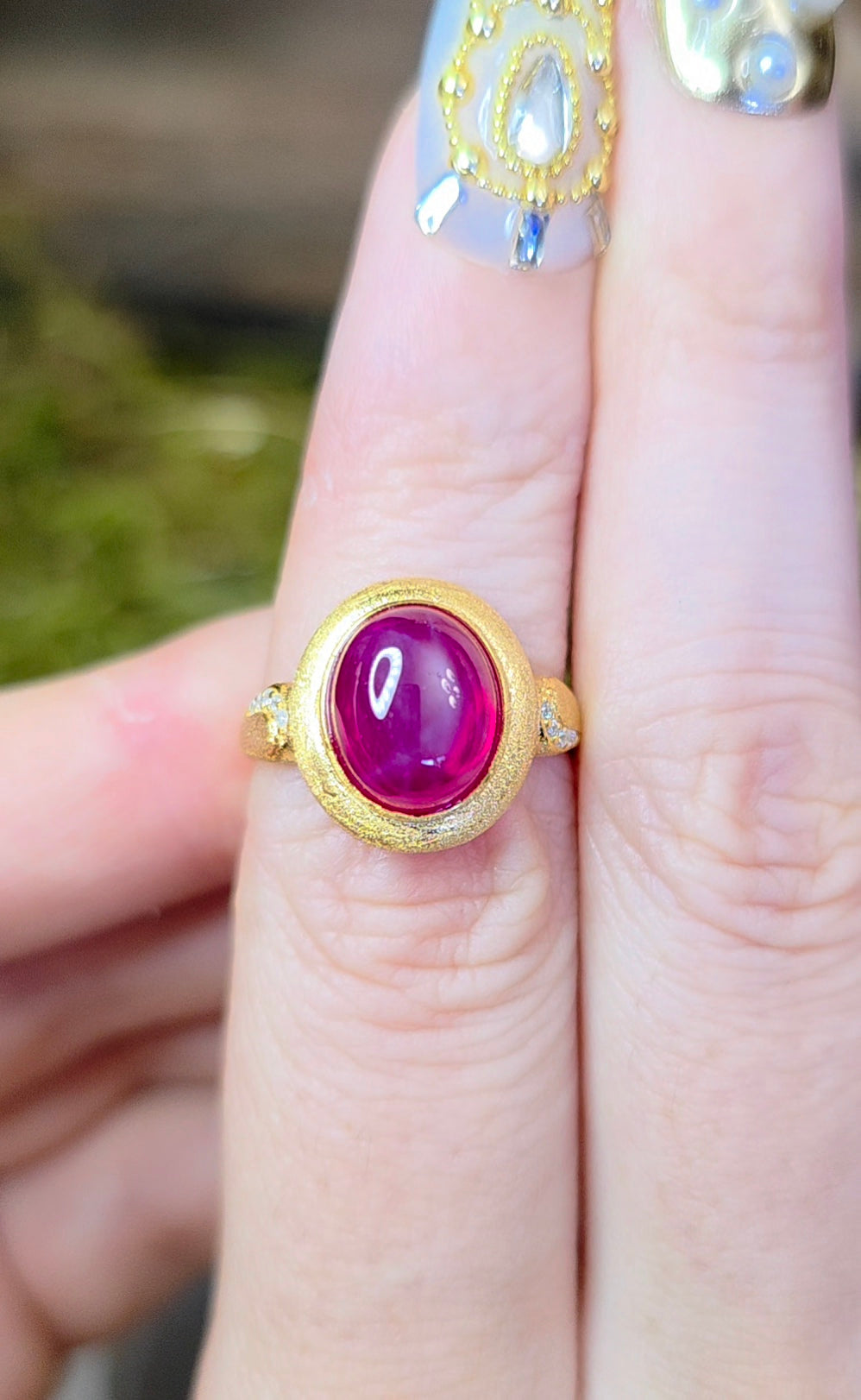 Golden Ruby Ring B
