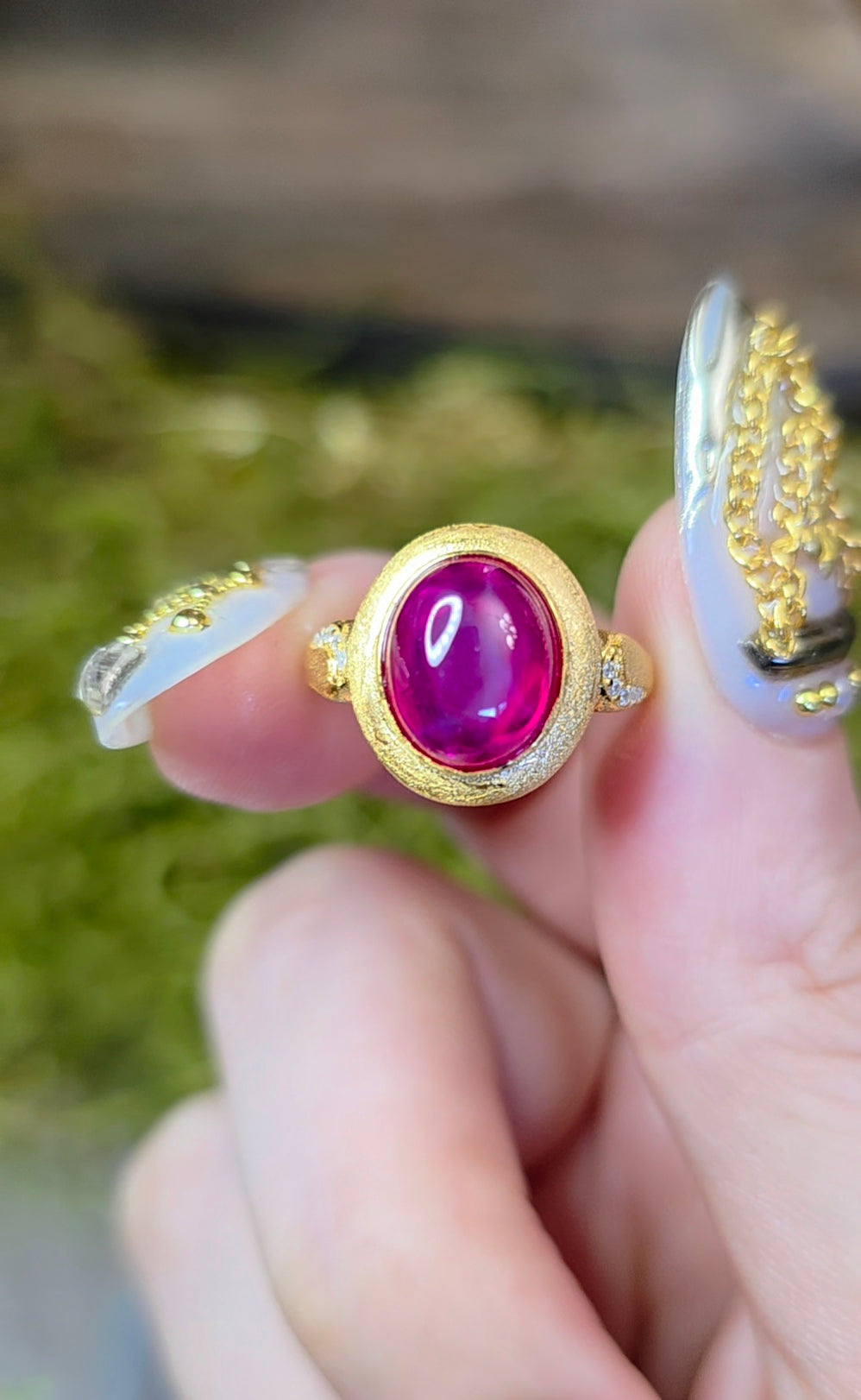 Golden Ruby Ring B