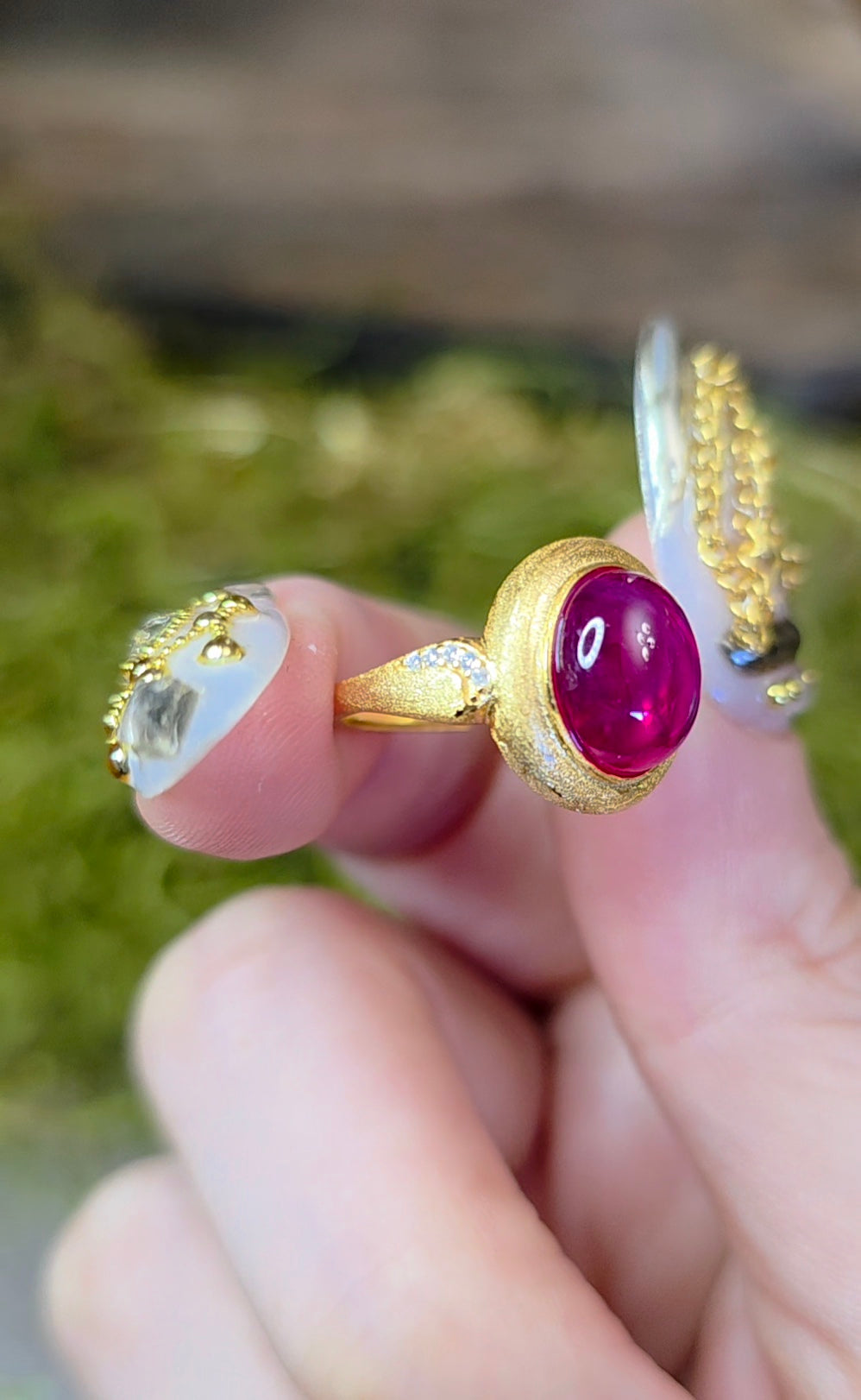 Golden Ruby Ring B