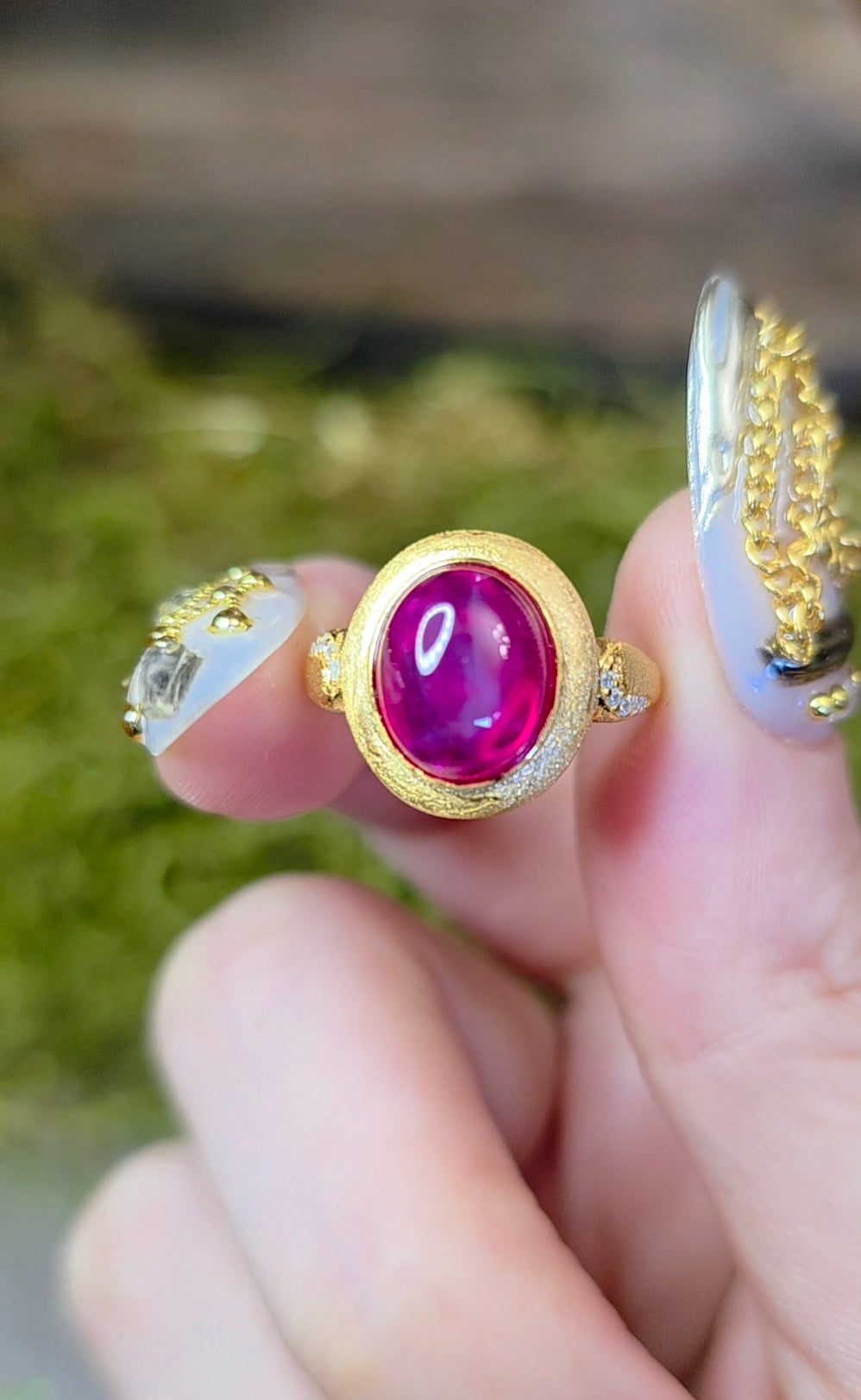 Golden Ruby Ring B