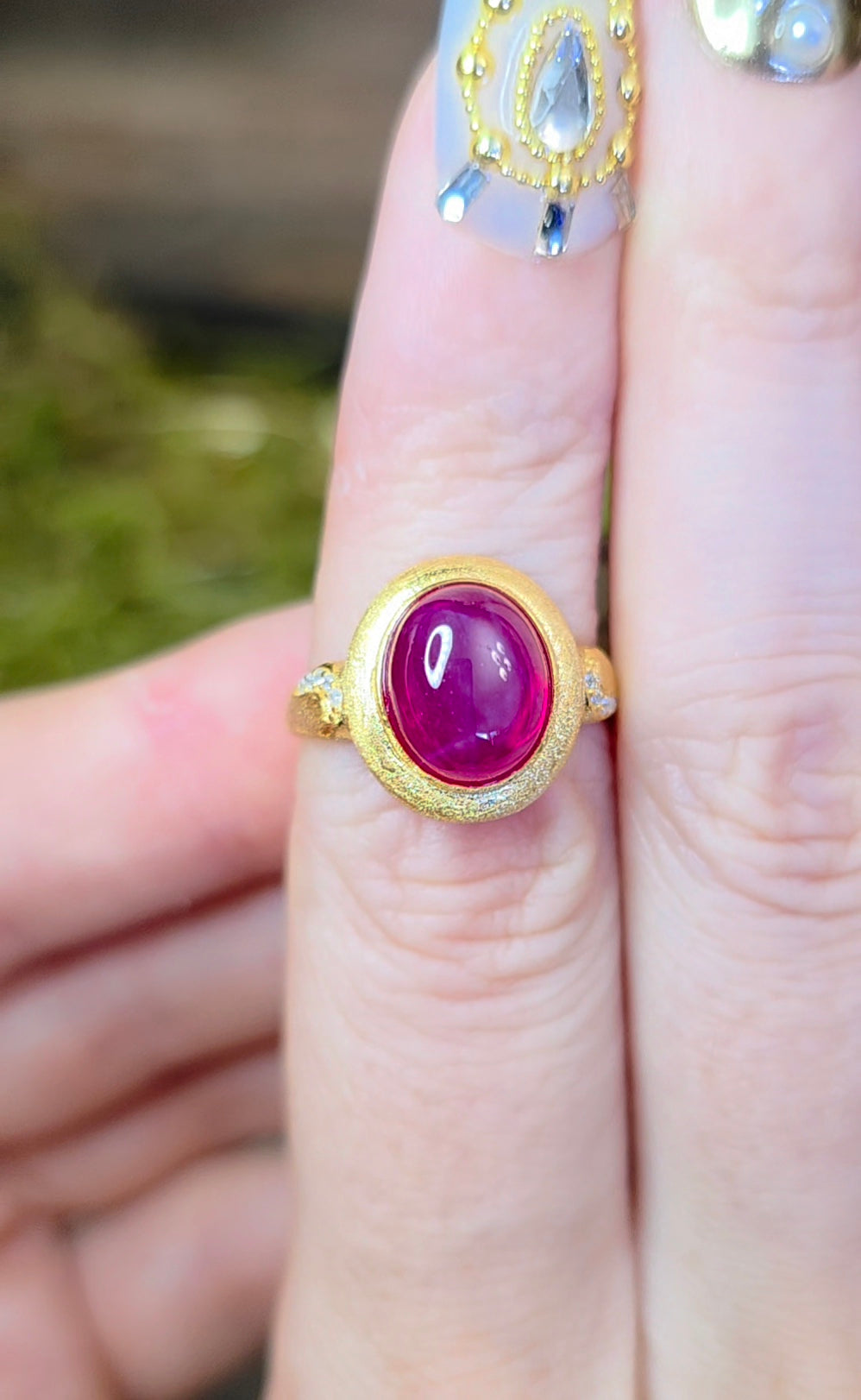 Golden Ruby Ring B