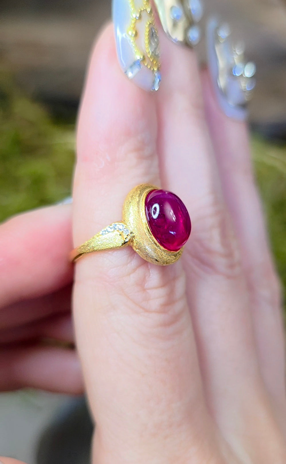 Golden Ruby Ring B