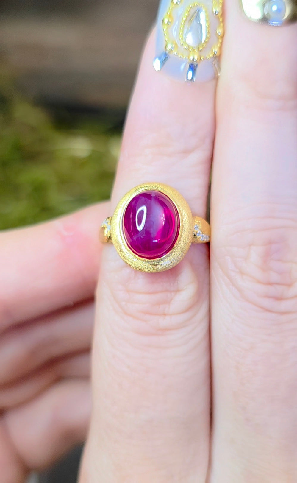 Golden Ruby Ring B