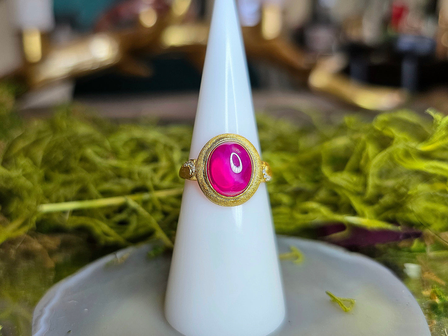 Golden Ruby Ring B