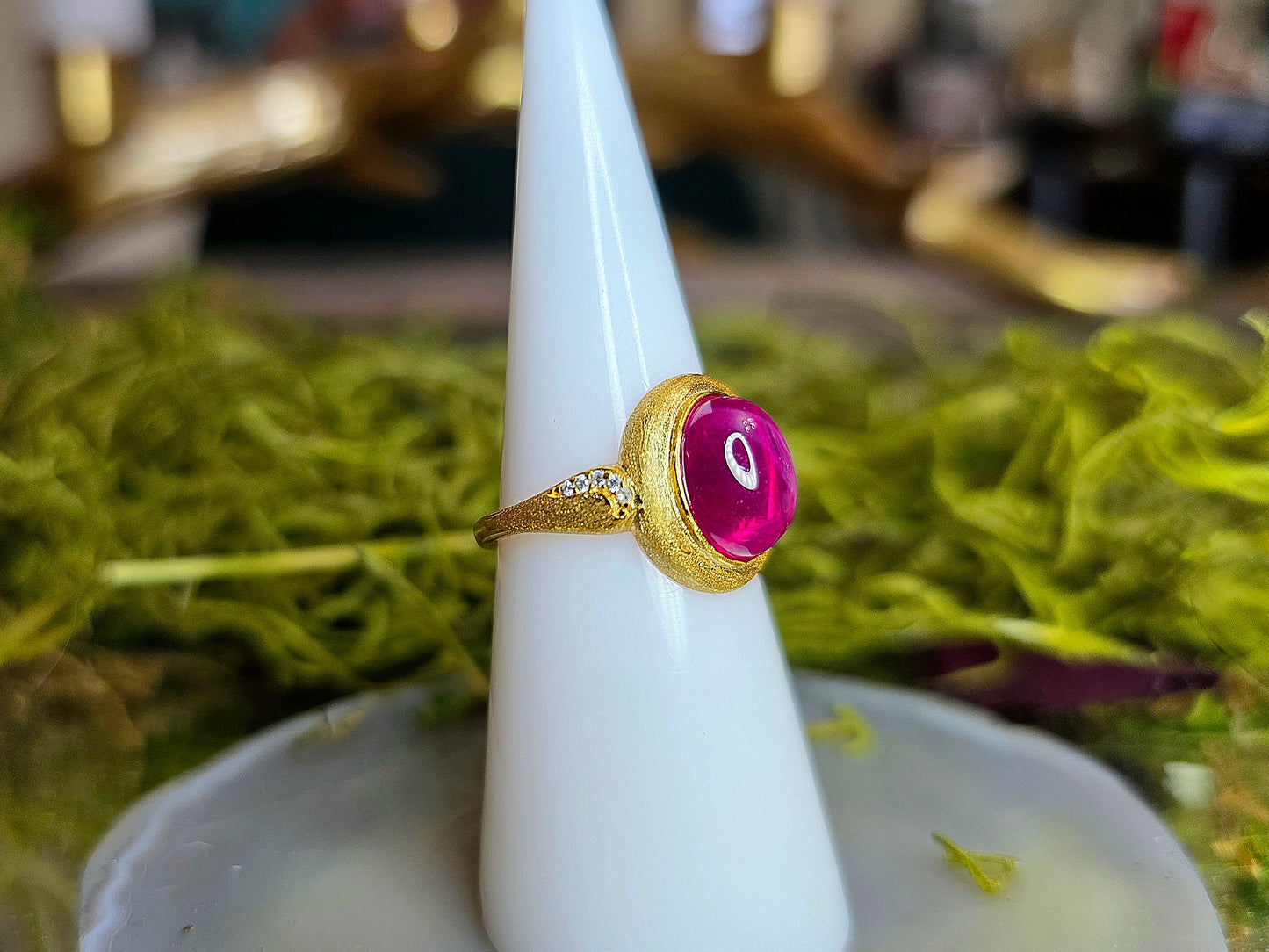 Golden Ruby Ring B