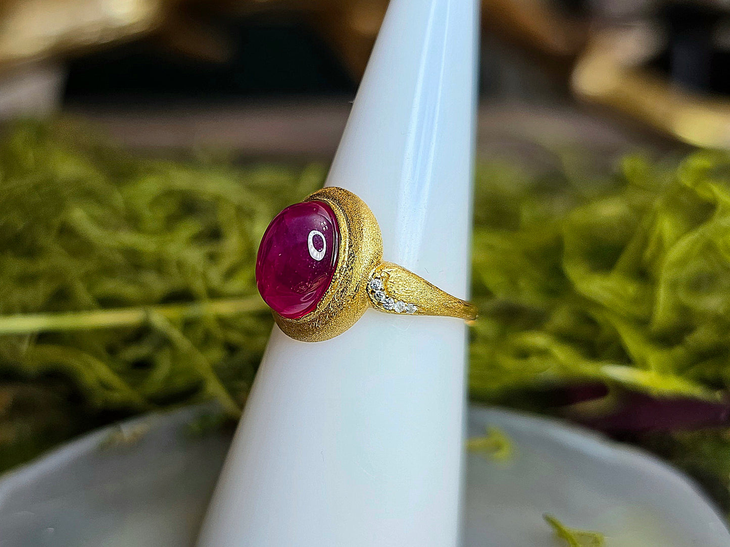 Golden Ruby Ring B