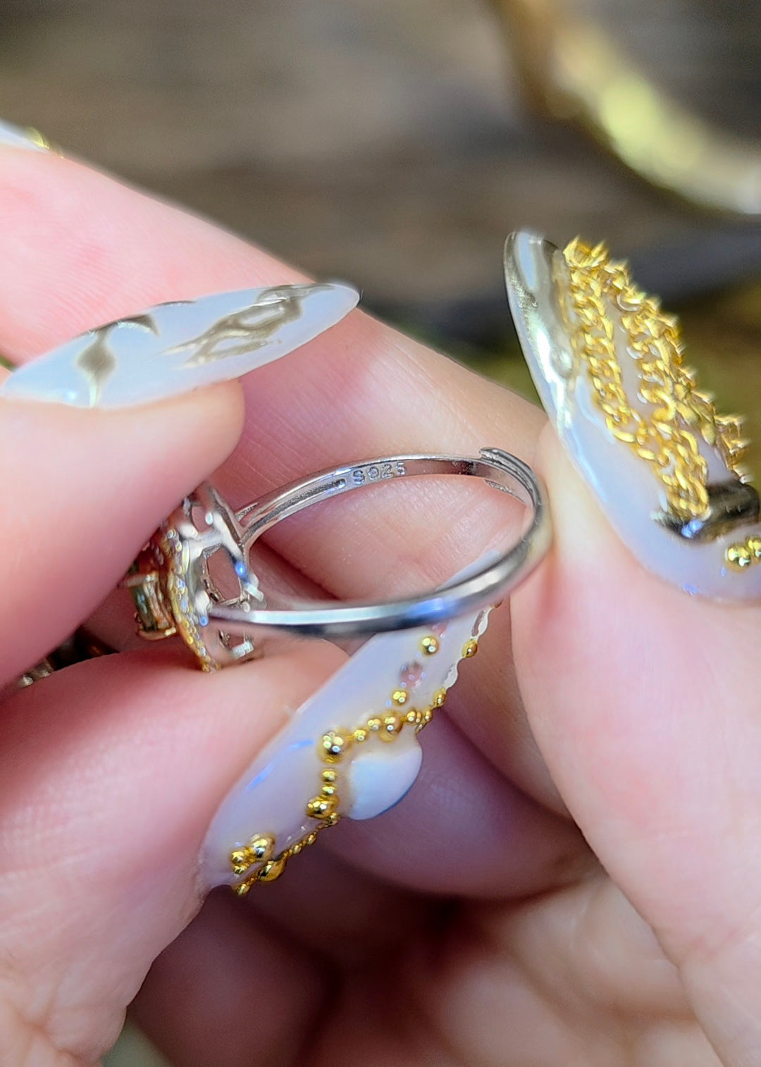 Tsavorite Art Deco Ring