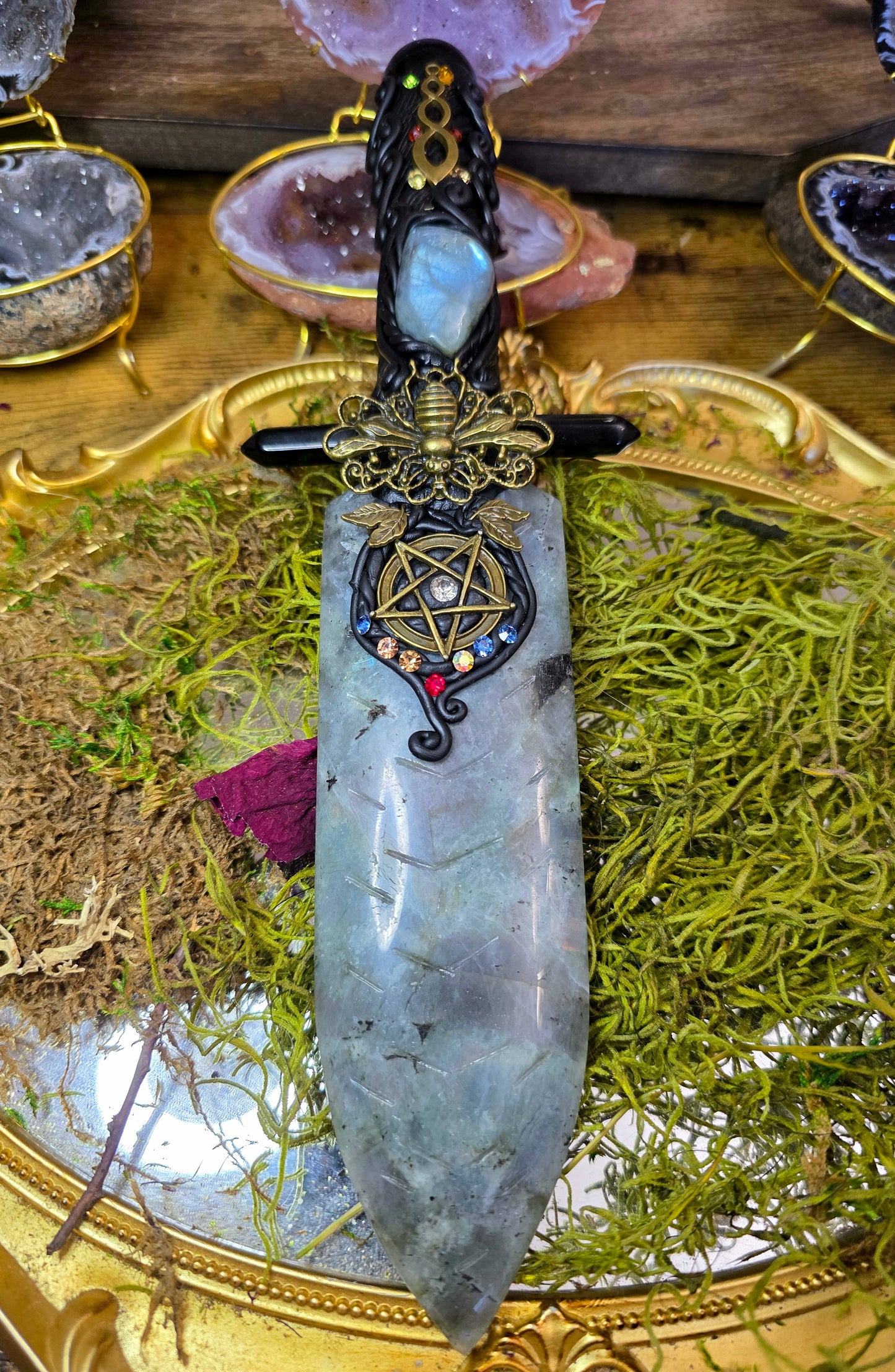 Labradorite Dagger