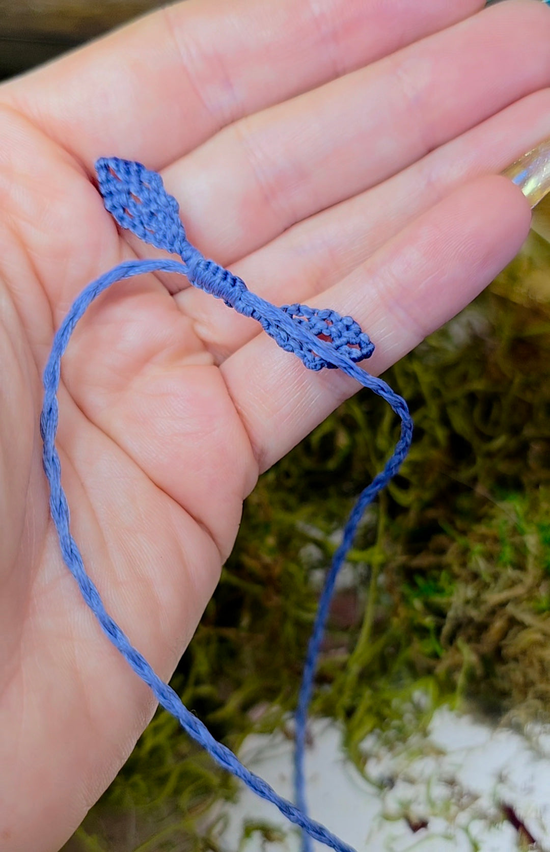 Blue Labradorite Wrap Necklace