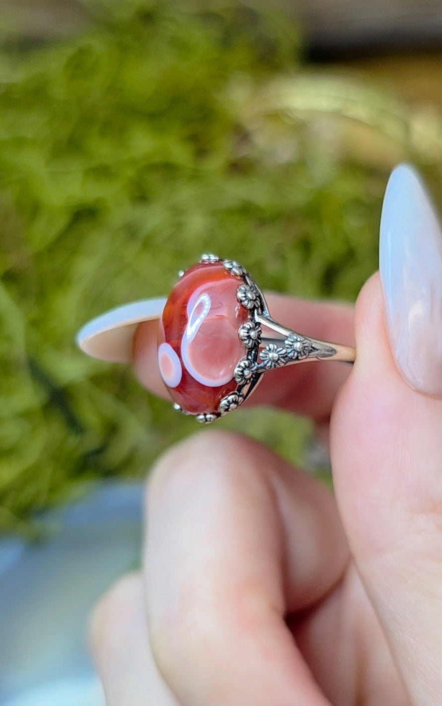 Nanhong Agate Ring C