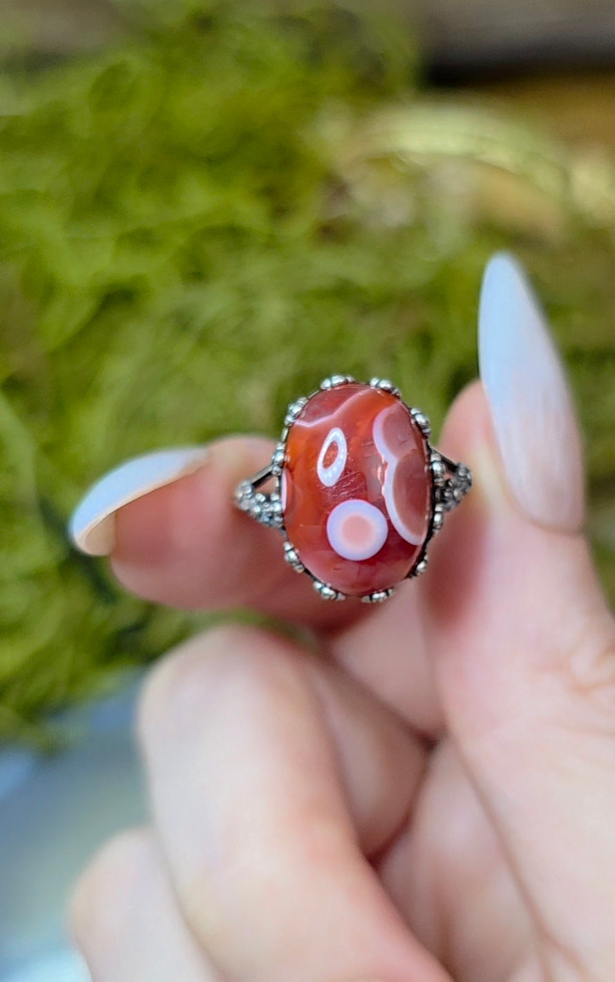 Nanhong Agate Ring C
