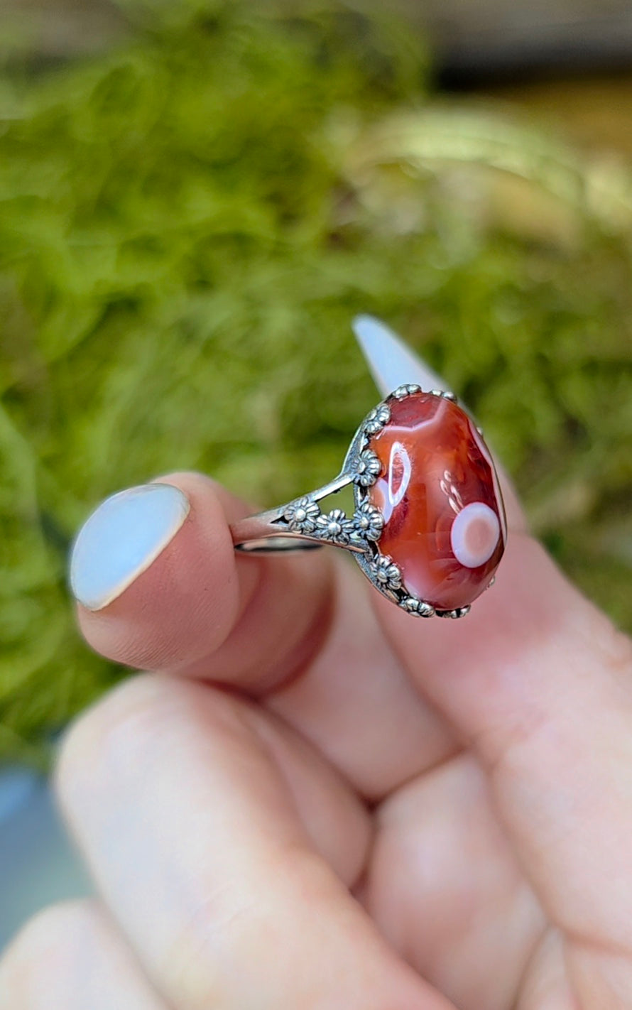 Nanhong Agate Ring C