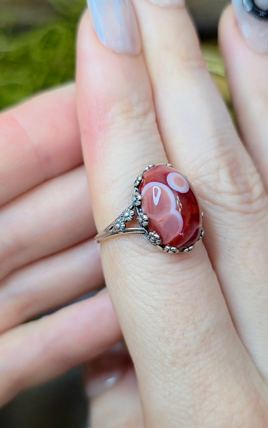 Nanhong Agate Ring C