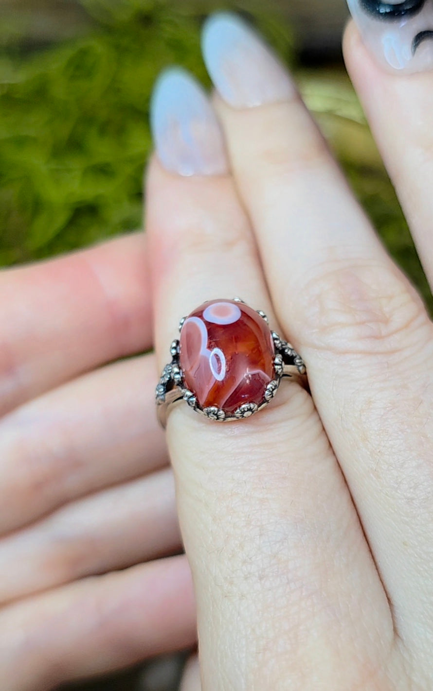 Nanhong Agate Ring C