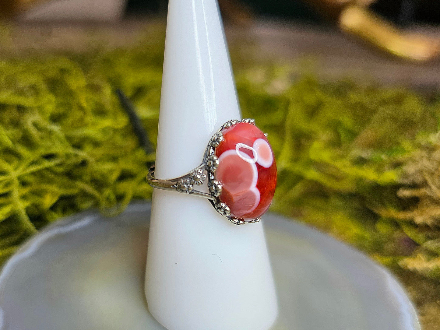 Nanhong Agate Ring C