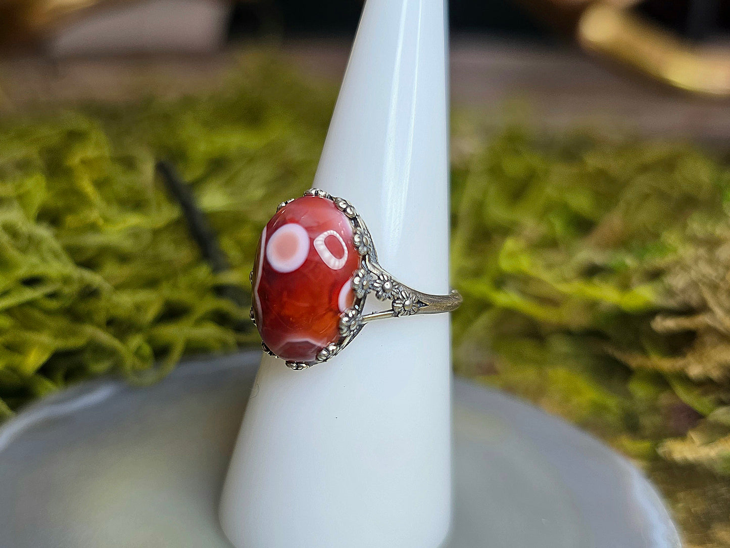 Nanhong Agate Ring C