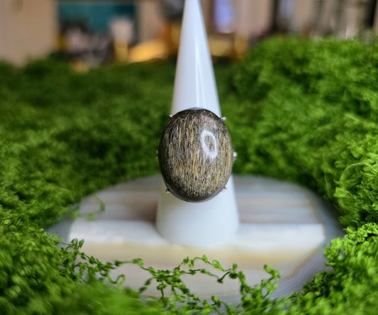 Bronzite Ring