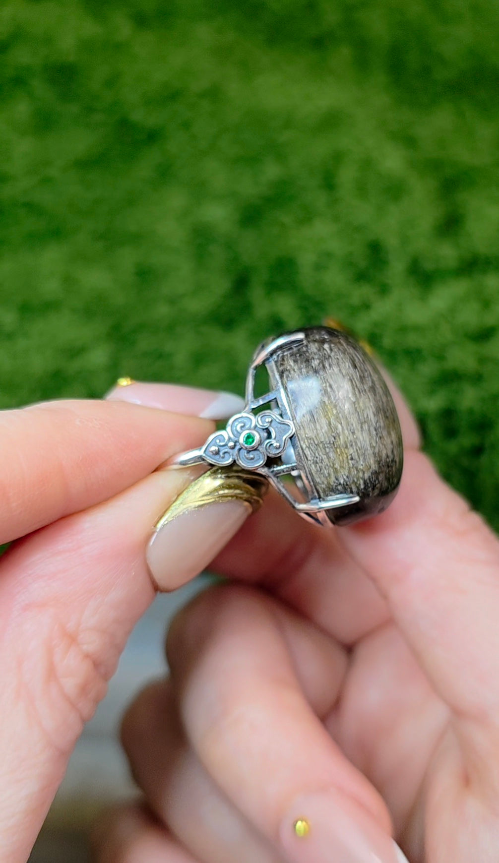 Bronzite Ring