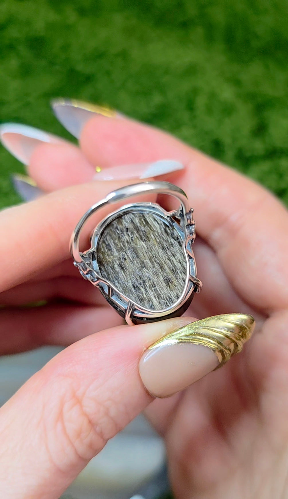 Bronzite Ring