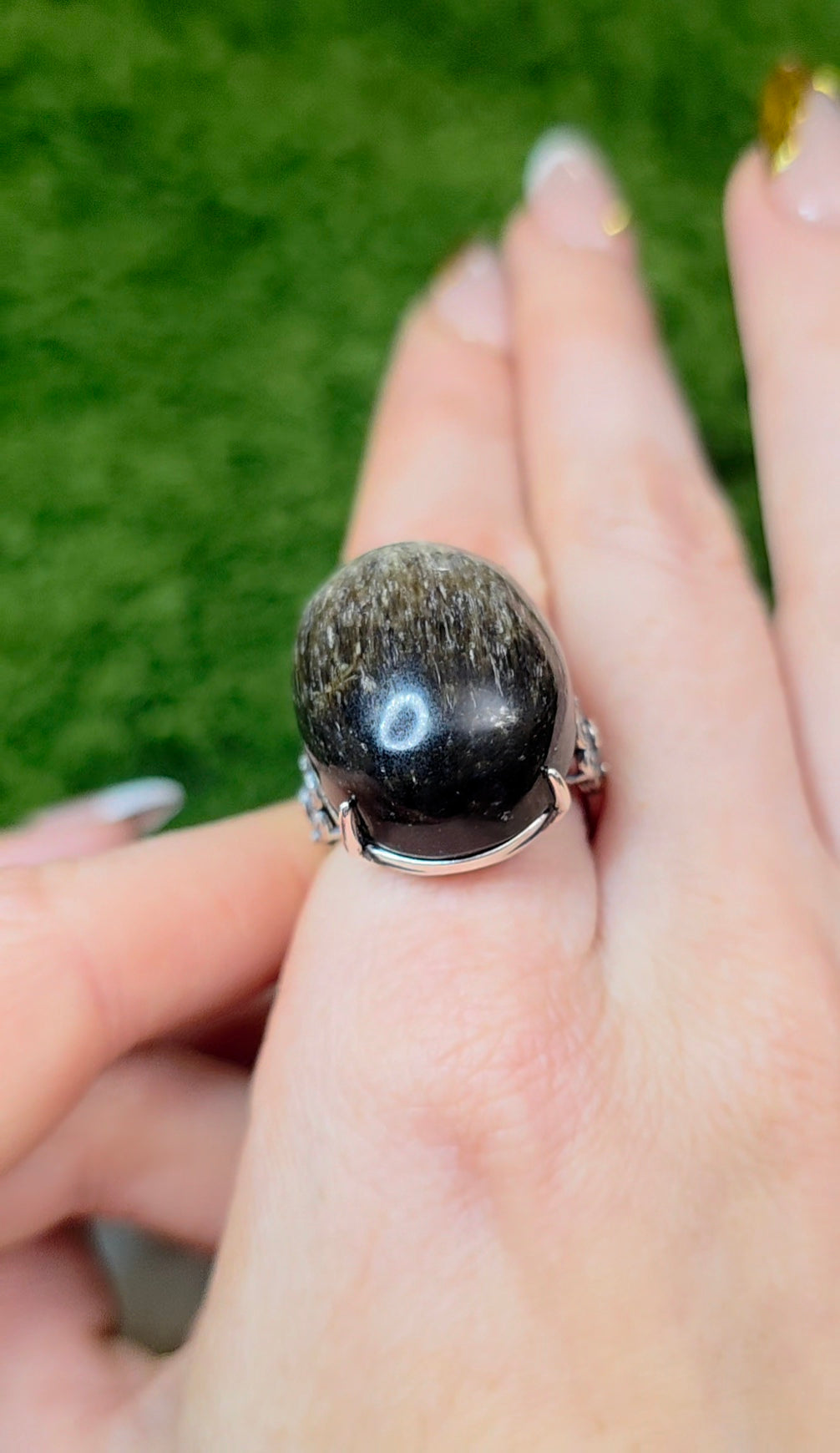Bronzite Ring