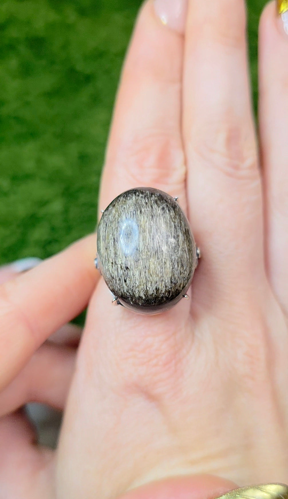 Bronzite Ring