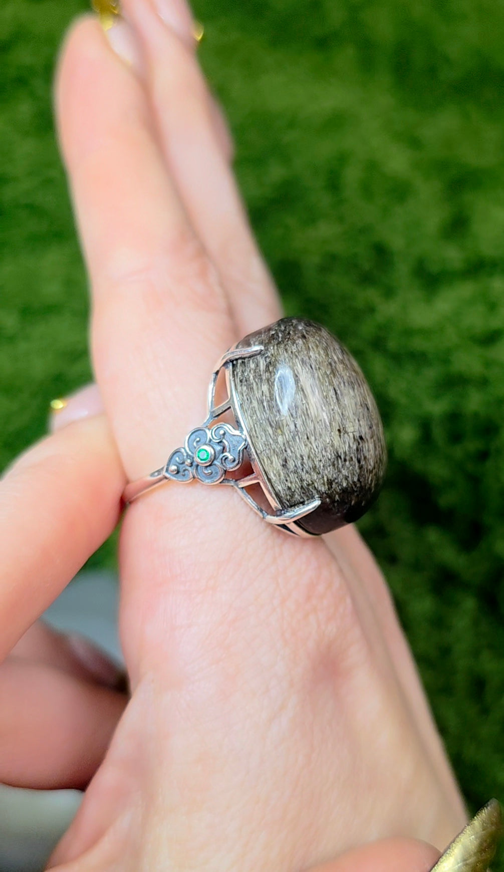 Bronzite Ring