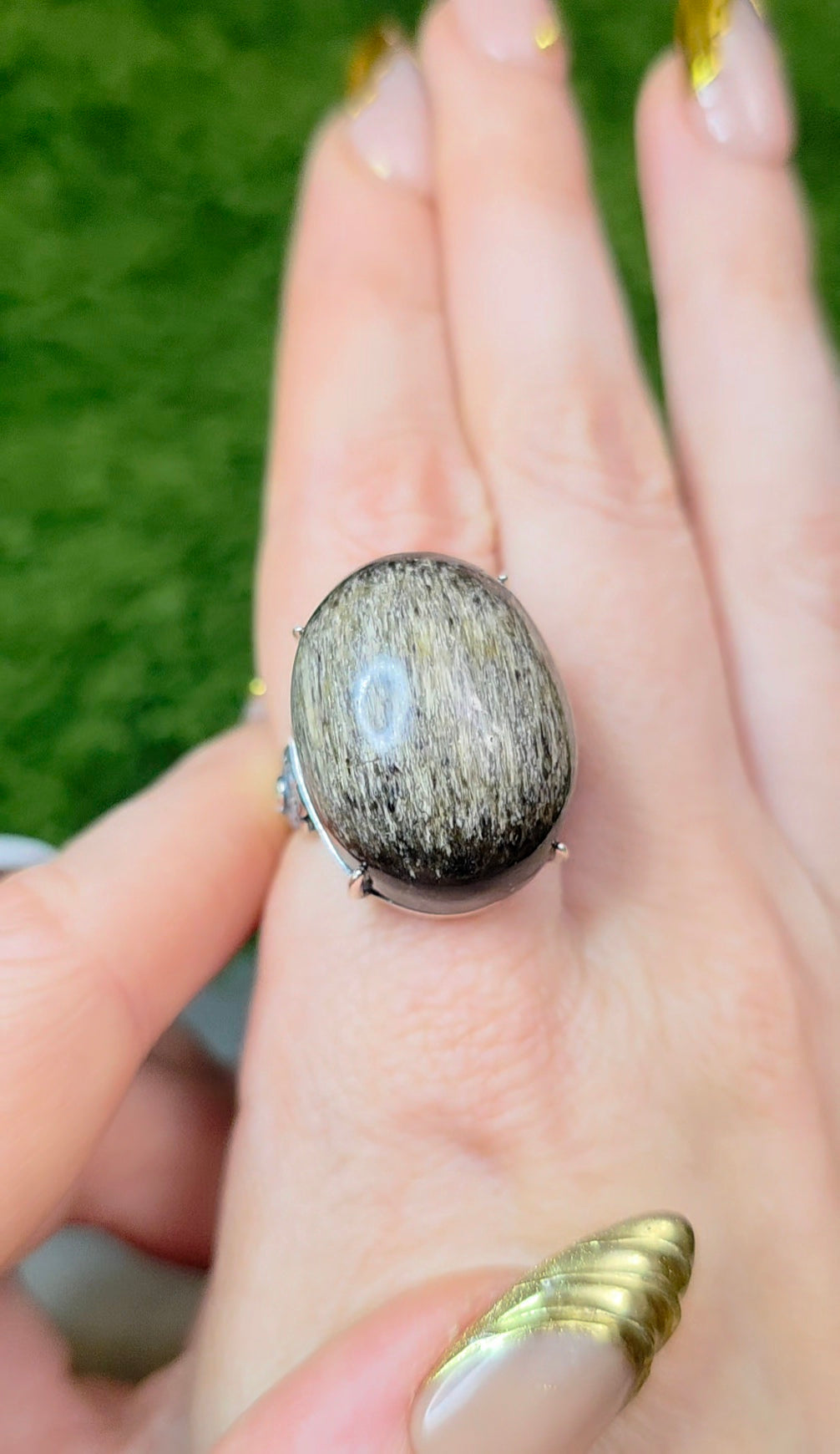 Bronzite Ring