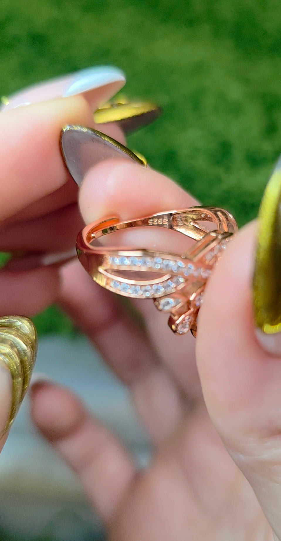 Garnet Princess Ring