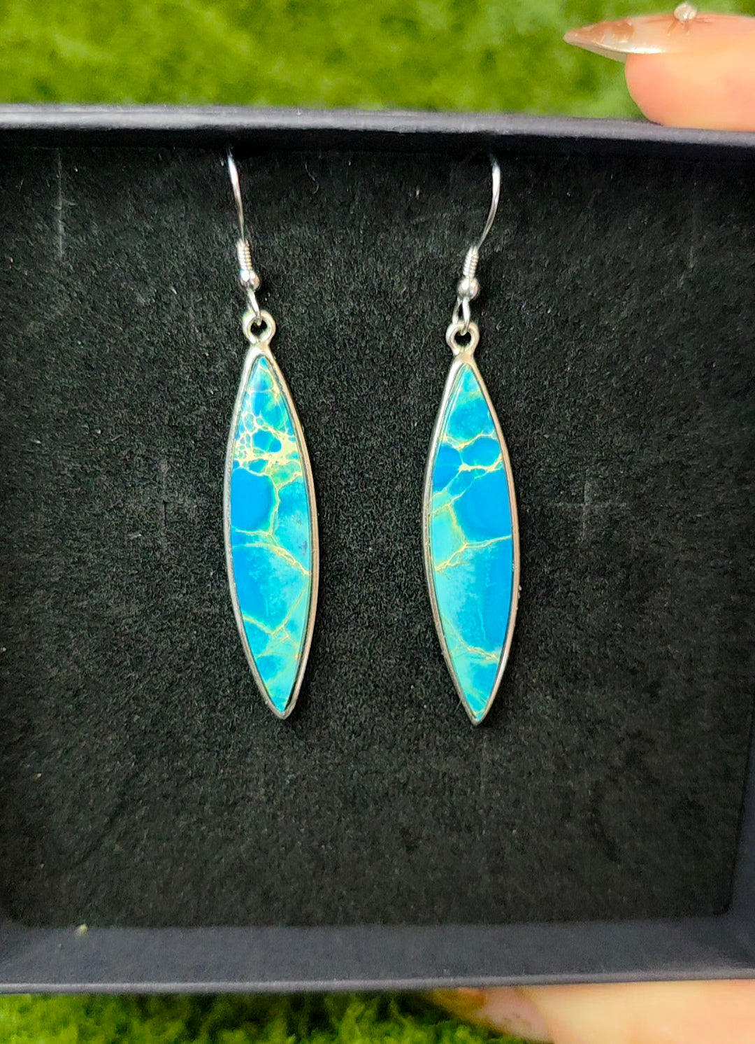 Phoenix Turquoise Earrings B