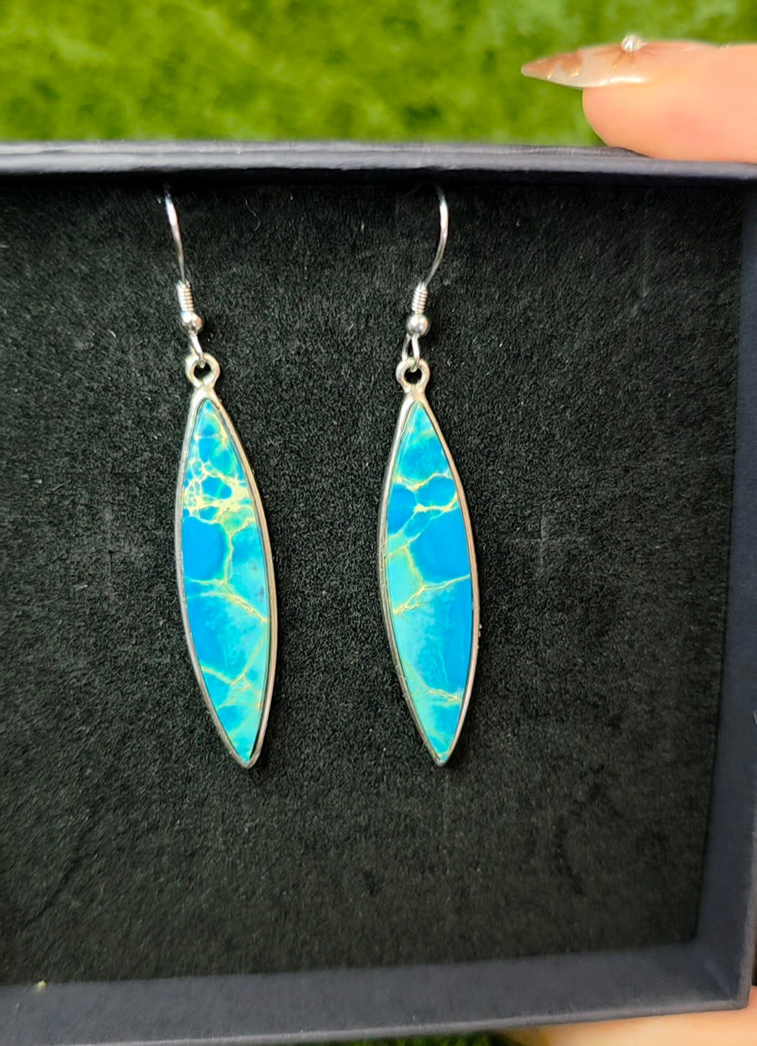 Phoenix Turquoise Earrings B