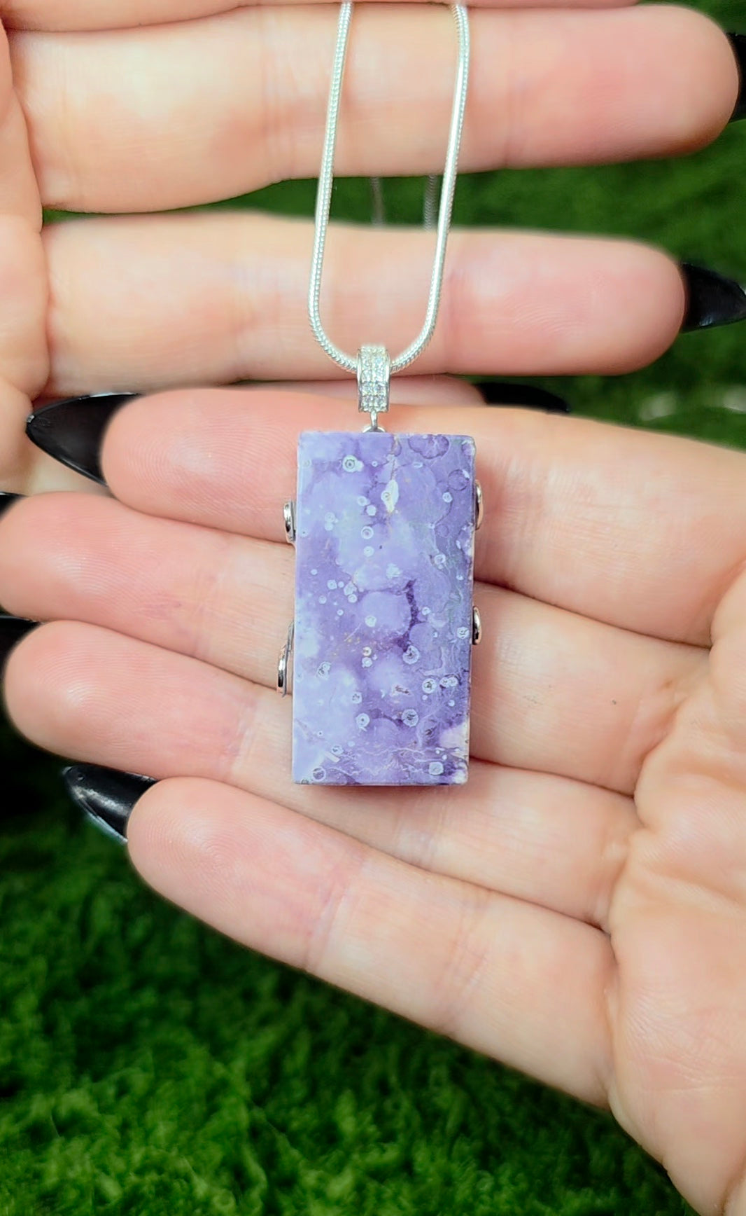 Morado Opal Pendant