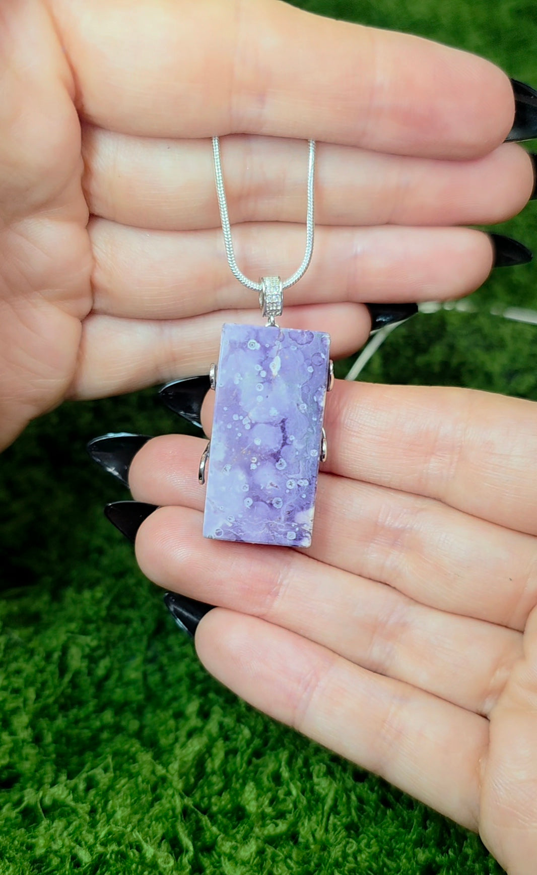 Morado Opal Pendant