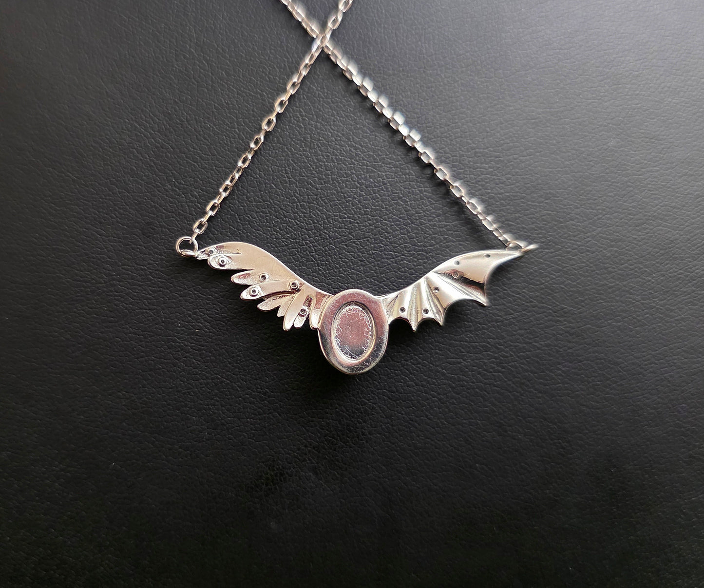 Amethyst Heaven and Hell Necklace
