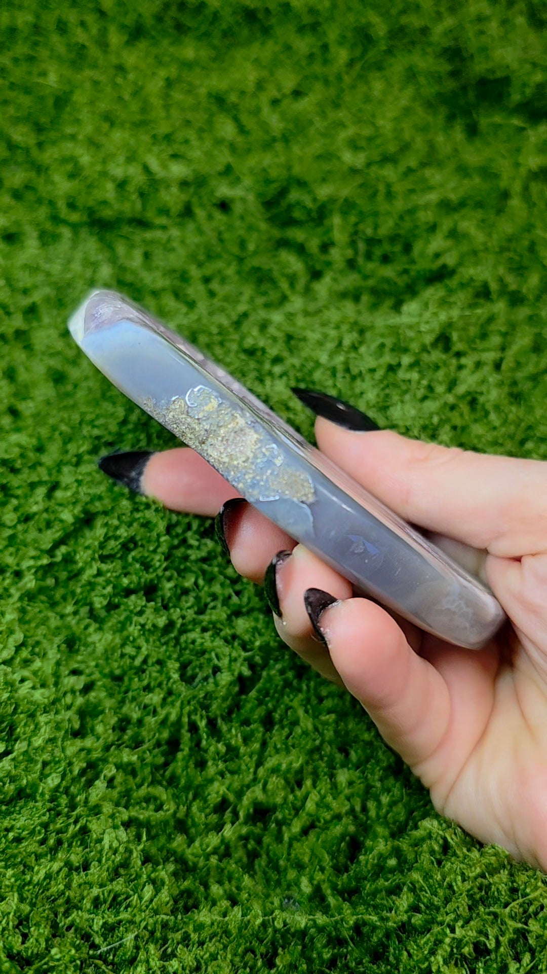 Amethyst and Agate Moon B