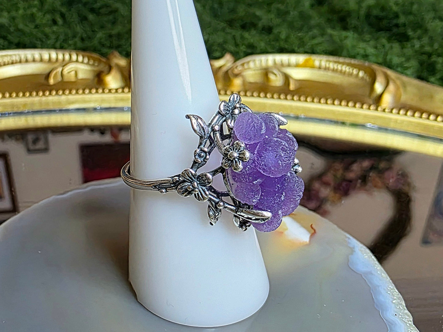 Grape Agate Ring B
