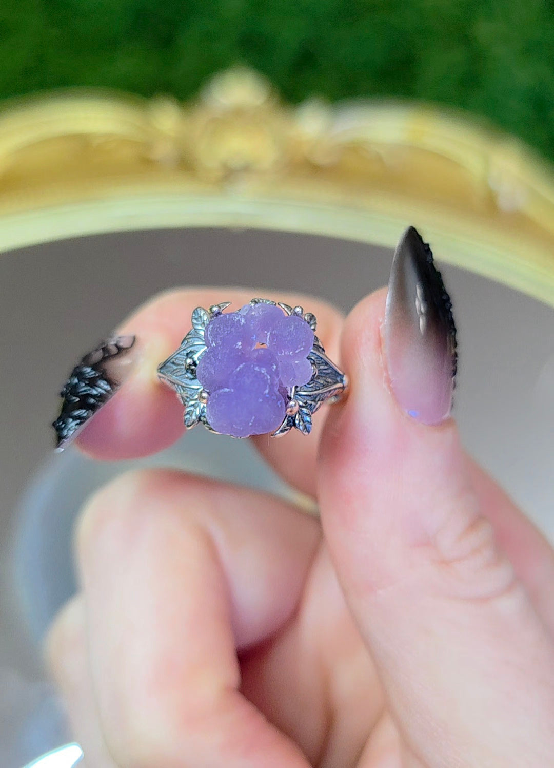 Grape Agate Ring C
