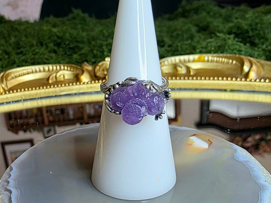 Grape Agate Ring E