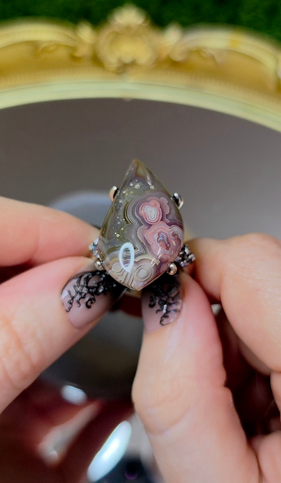 Laguna Agate Ring