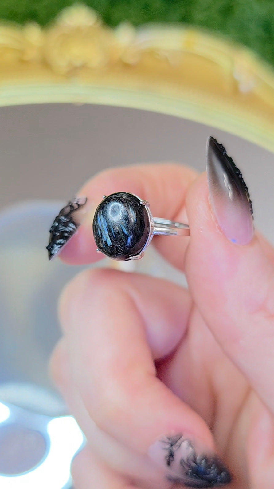 Astrophyllite Ring