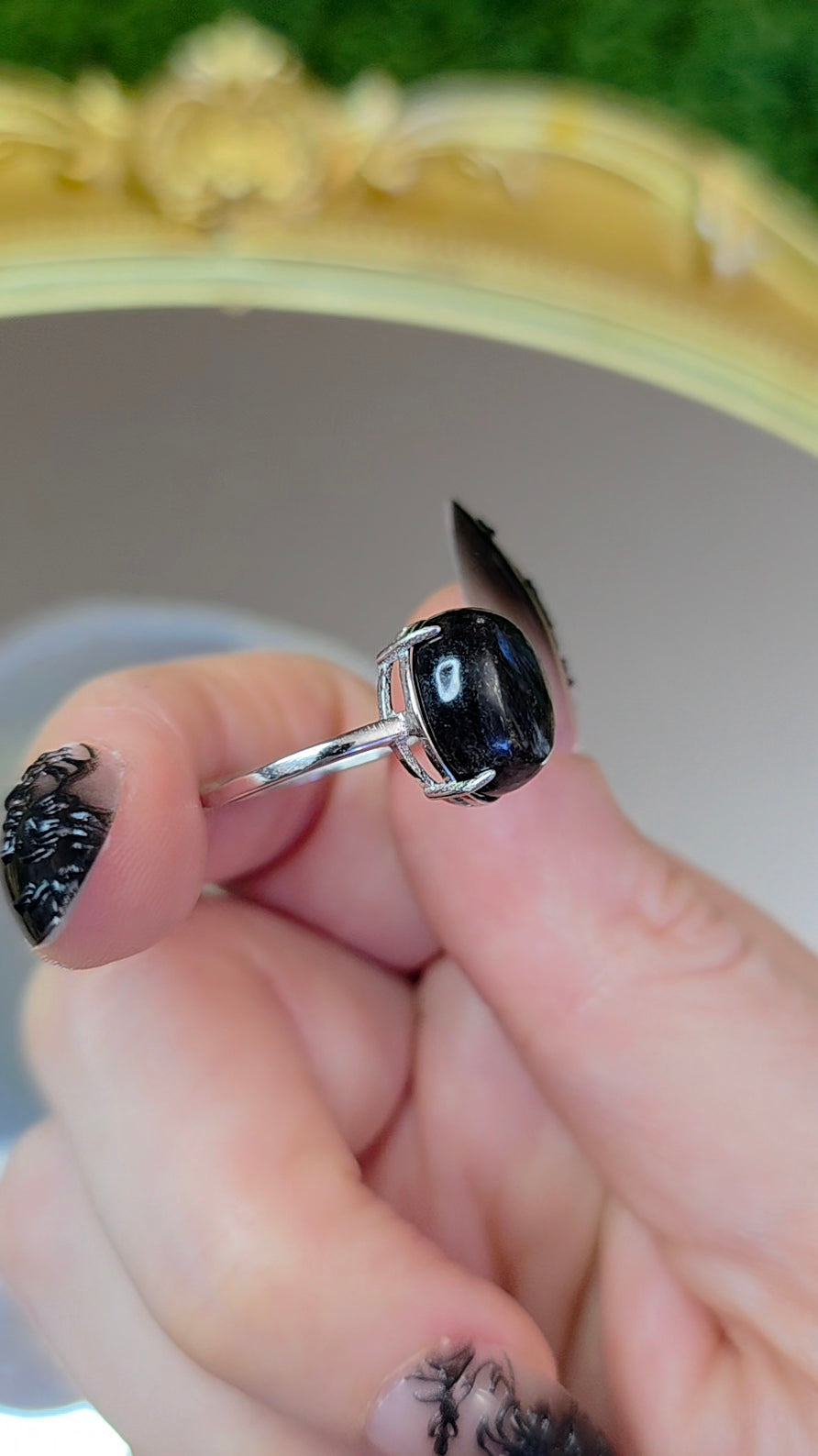 Astrophyllite Ring